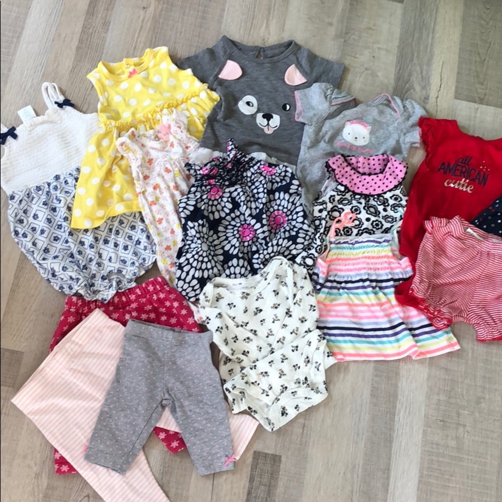 Baby girl 6-9 mo bundle